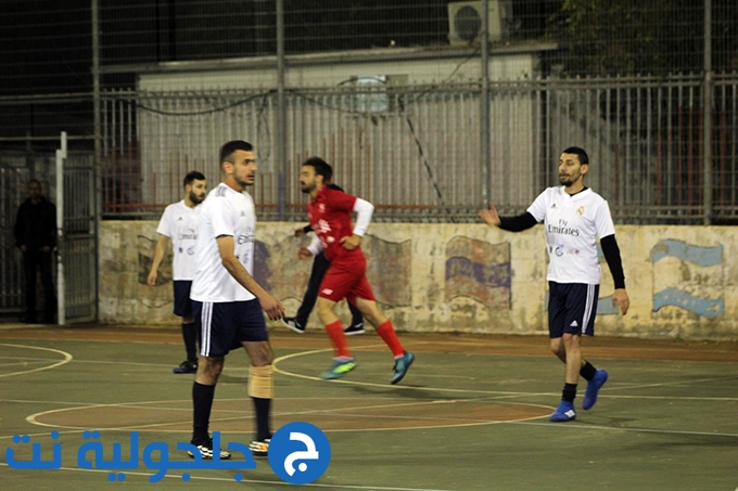 افتتاح دوري الابطال لكرة القدم المصغرة في جلجولية 